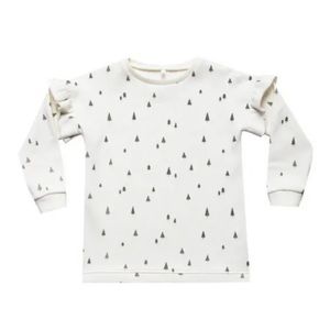 Rylee + Cru sweater shirt dress with trees 8/9